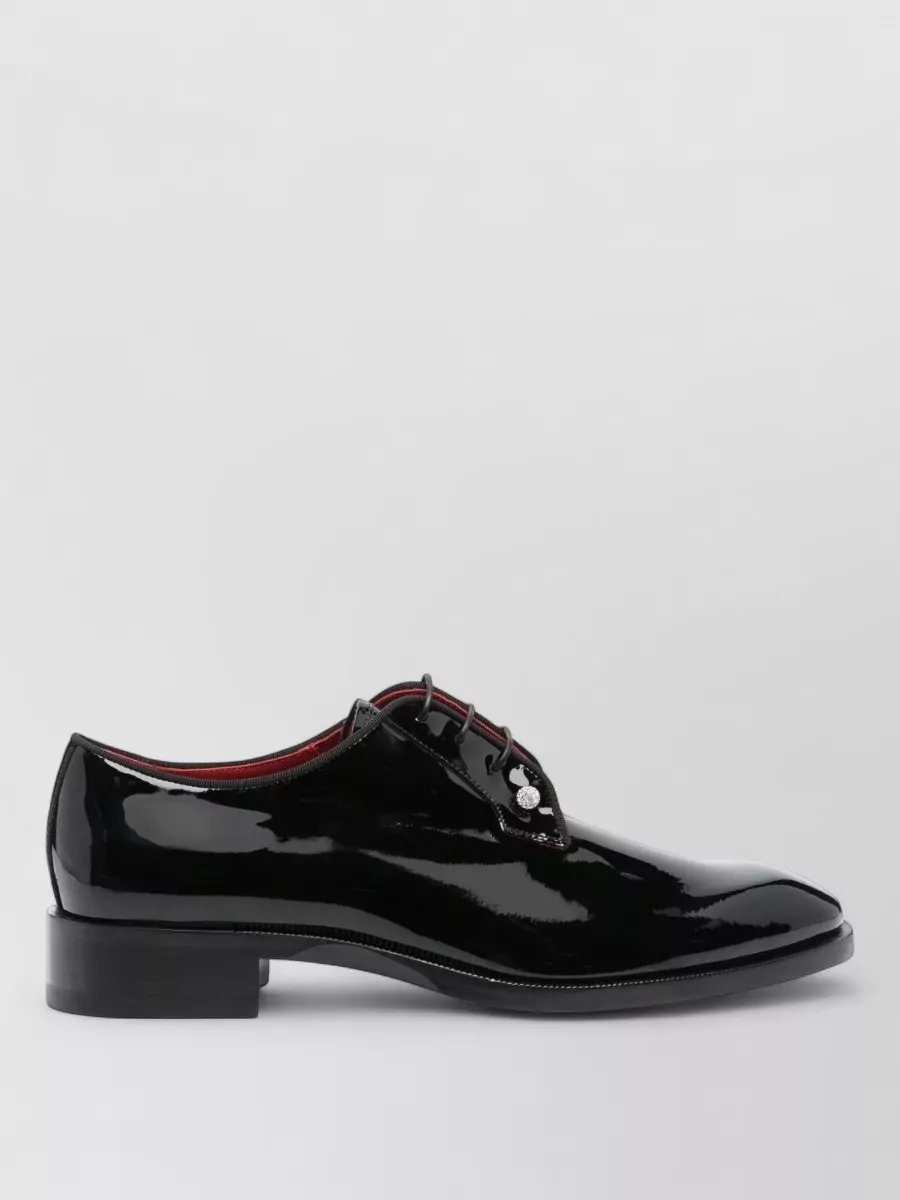 Christian Louboutin Patent Leather Oxford Shoes