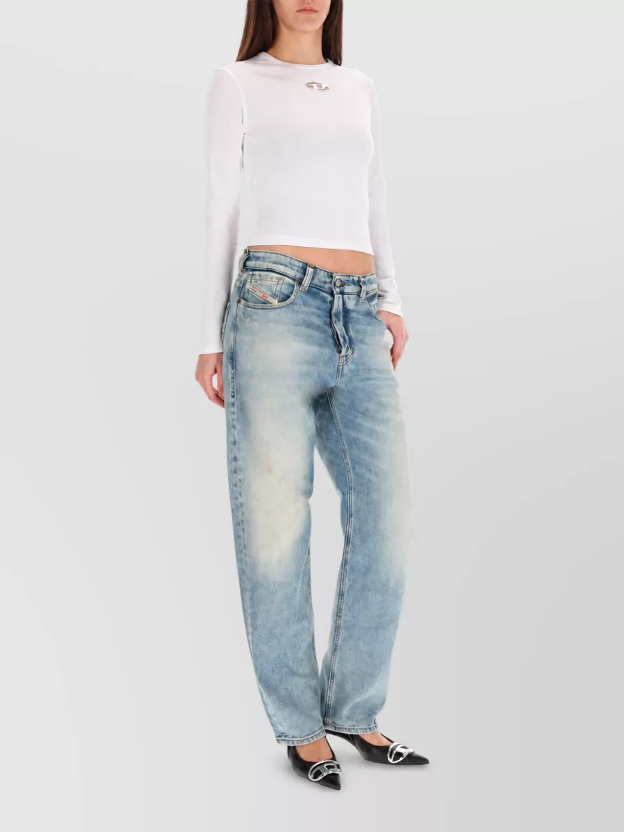 Diesel Cotton Long-Sleeve T-Shirt