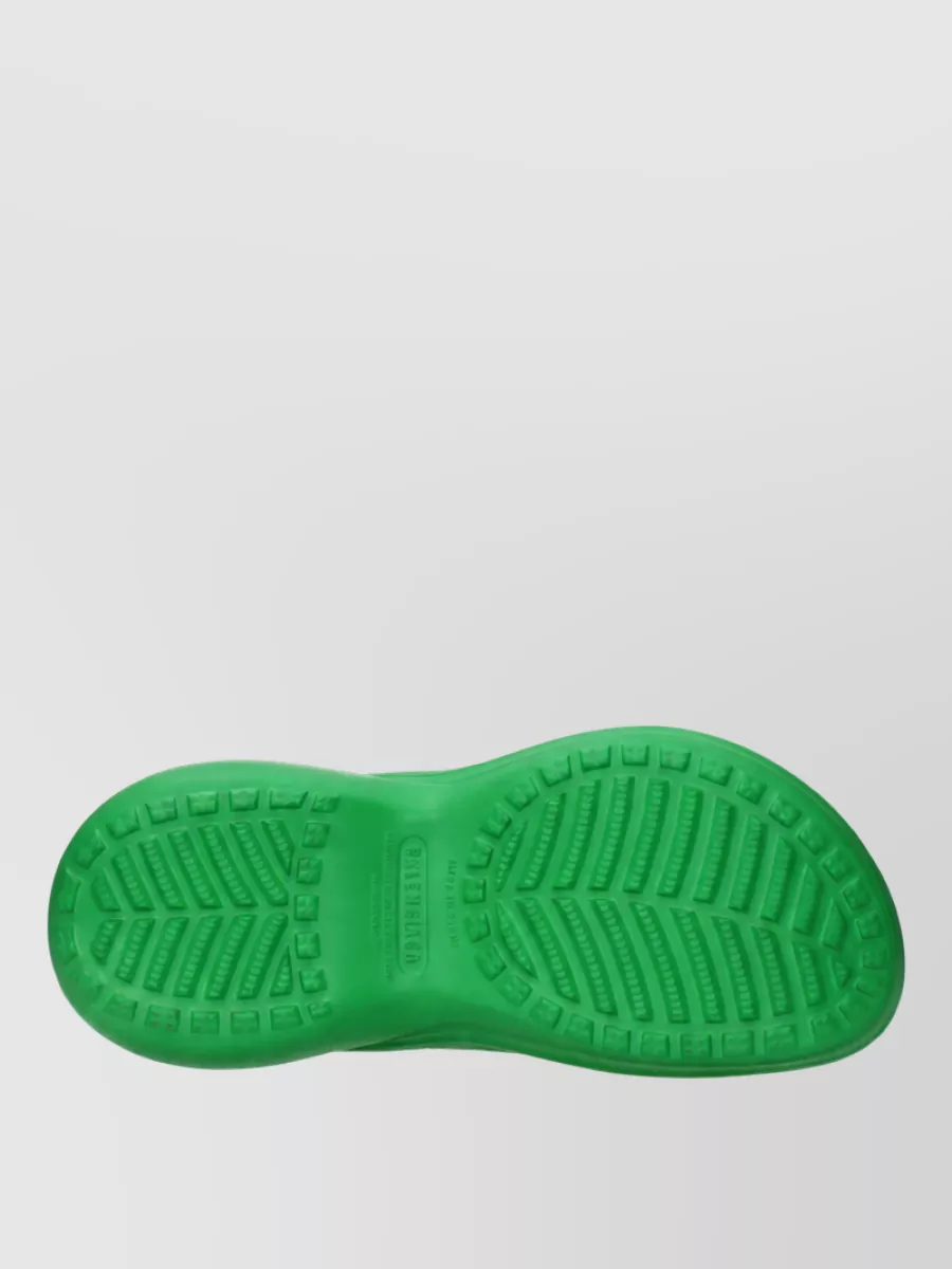 Balenciaga Rubber Pool Sandals