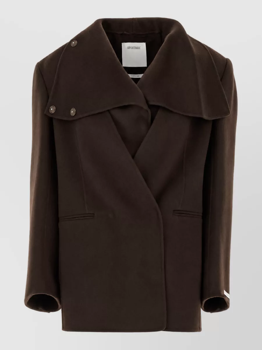 Sportmax Virgin wool blazer