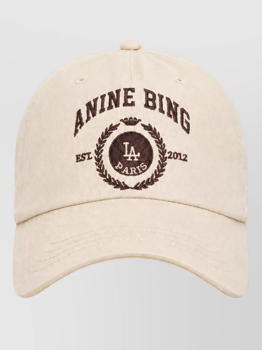 Anine Bing cotton baseball cap
