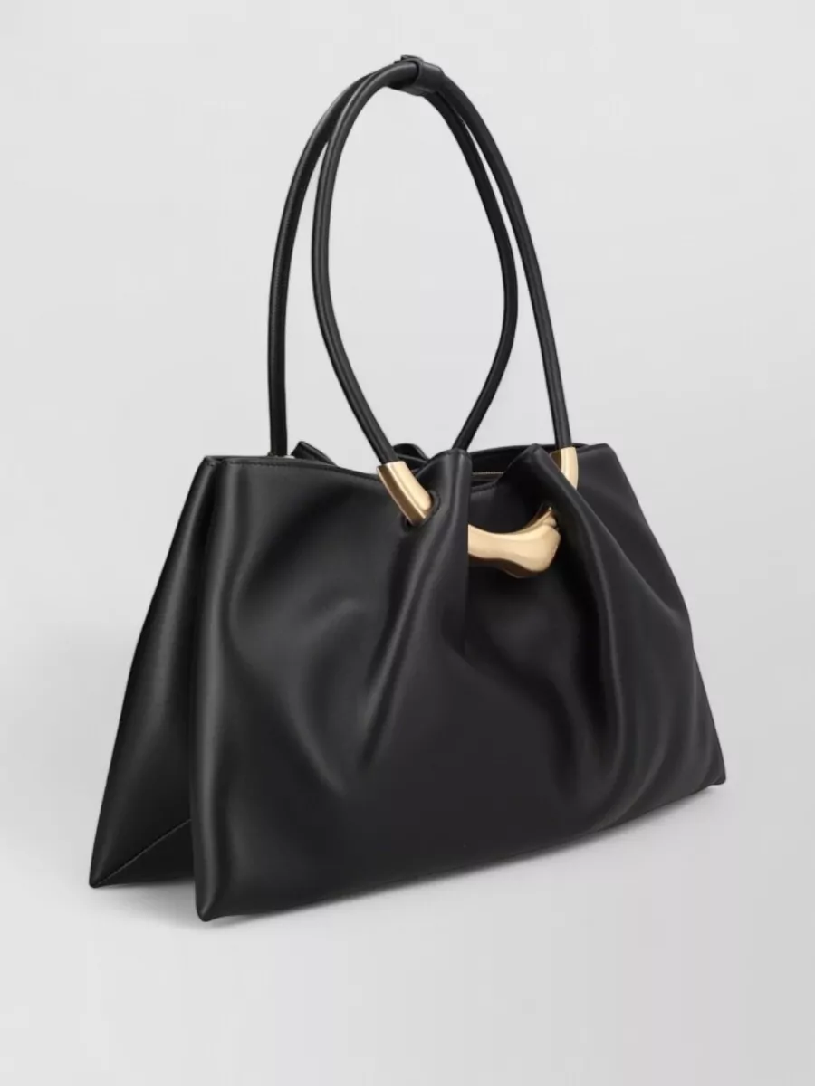 Cult Gaia Leather Shoulder Bag