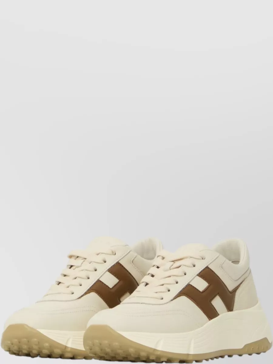 Hogan Leather Low-Top Sneakers
