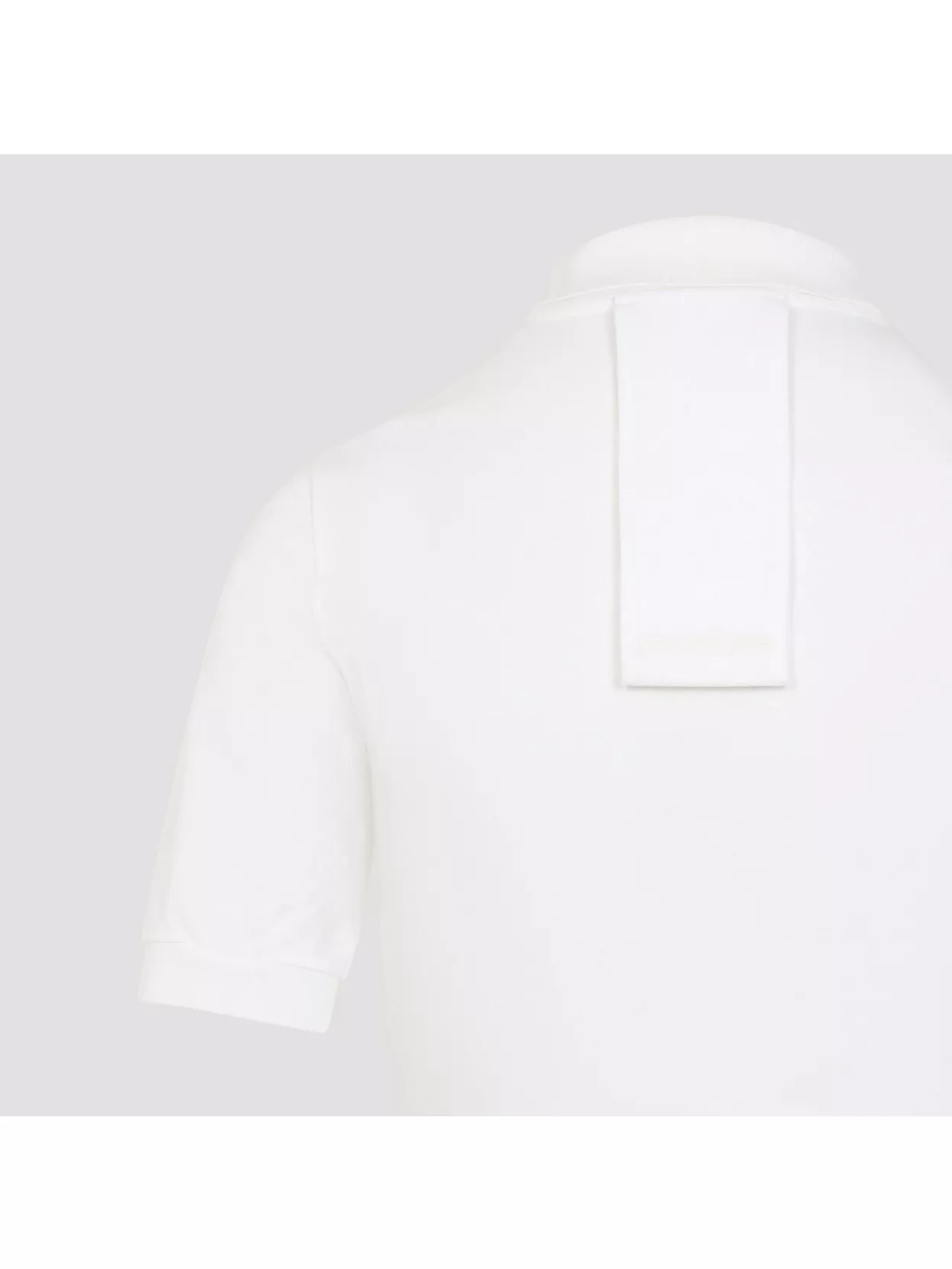 Courrèges Cotton Piqué Polo Dress With Ribbed Trims