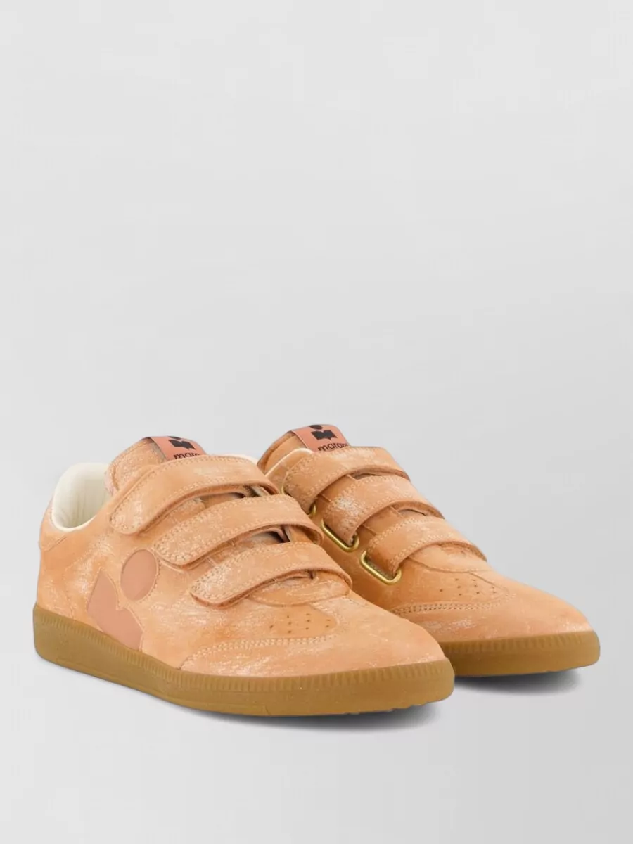 Isabel Marant Leather Low-Top Sneakers