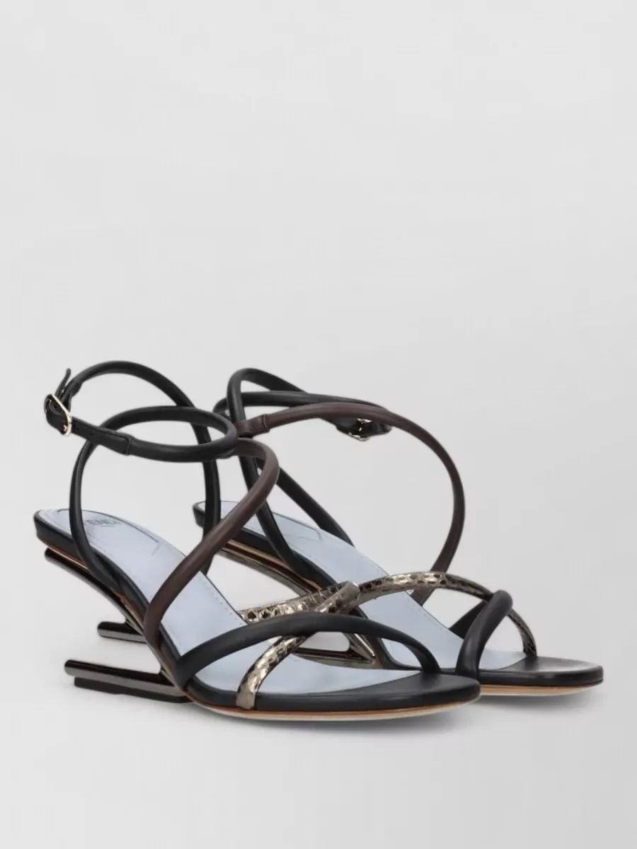 Fendi Leather Sandals