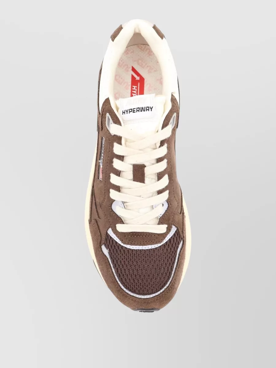 Autry Leather And Mesh Low-Top Sneakers