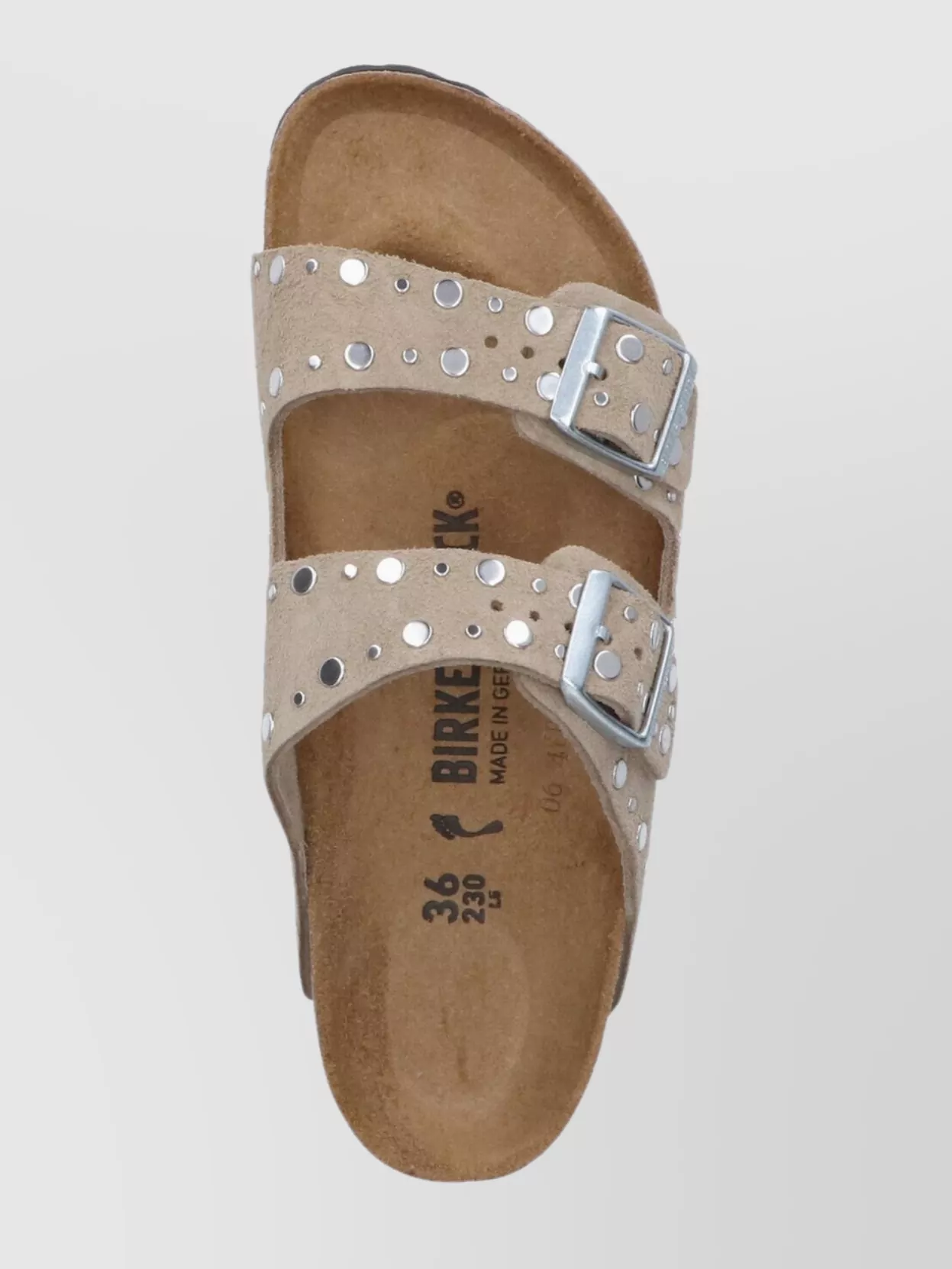 Birkenstock Suede Leather Rivet Sandals