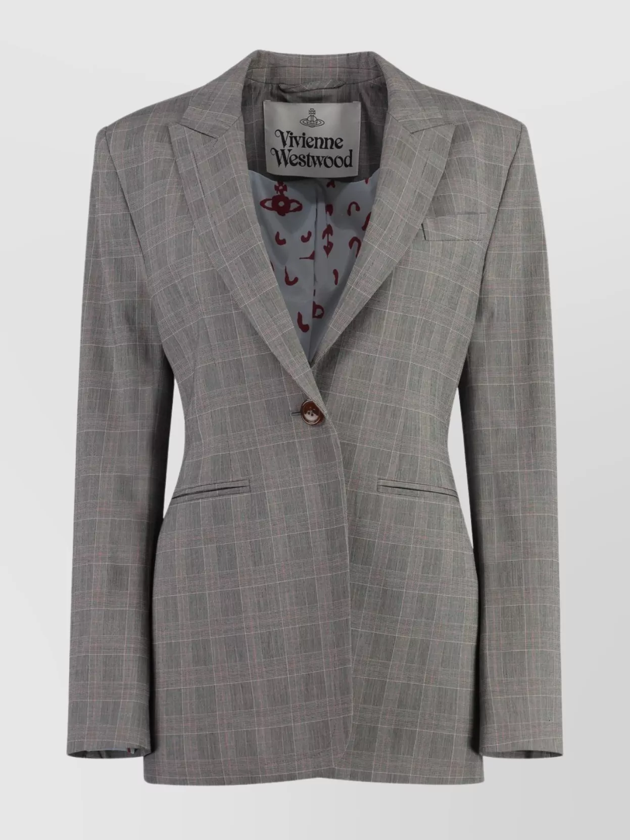 Vivienne Westwood Tailored Jacket Featuring Padded Shoulders In Multi