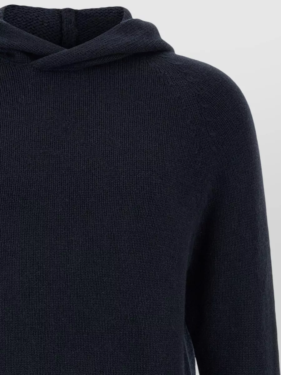 Ma'ry'ya Cashmere Wool Hooded Sweater