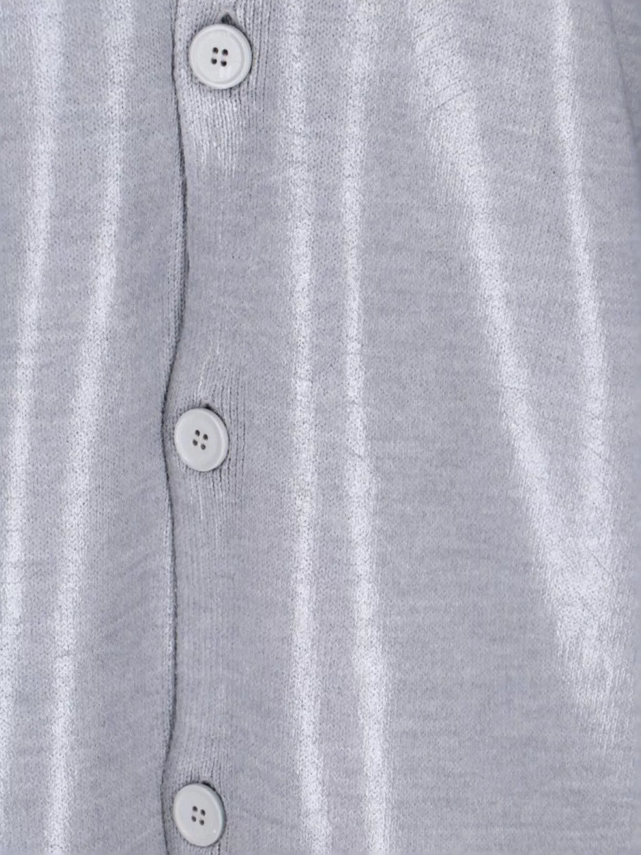 Mm6 Maison Margiela Shiny V Neck Knitwear With Long Sleeves