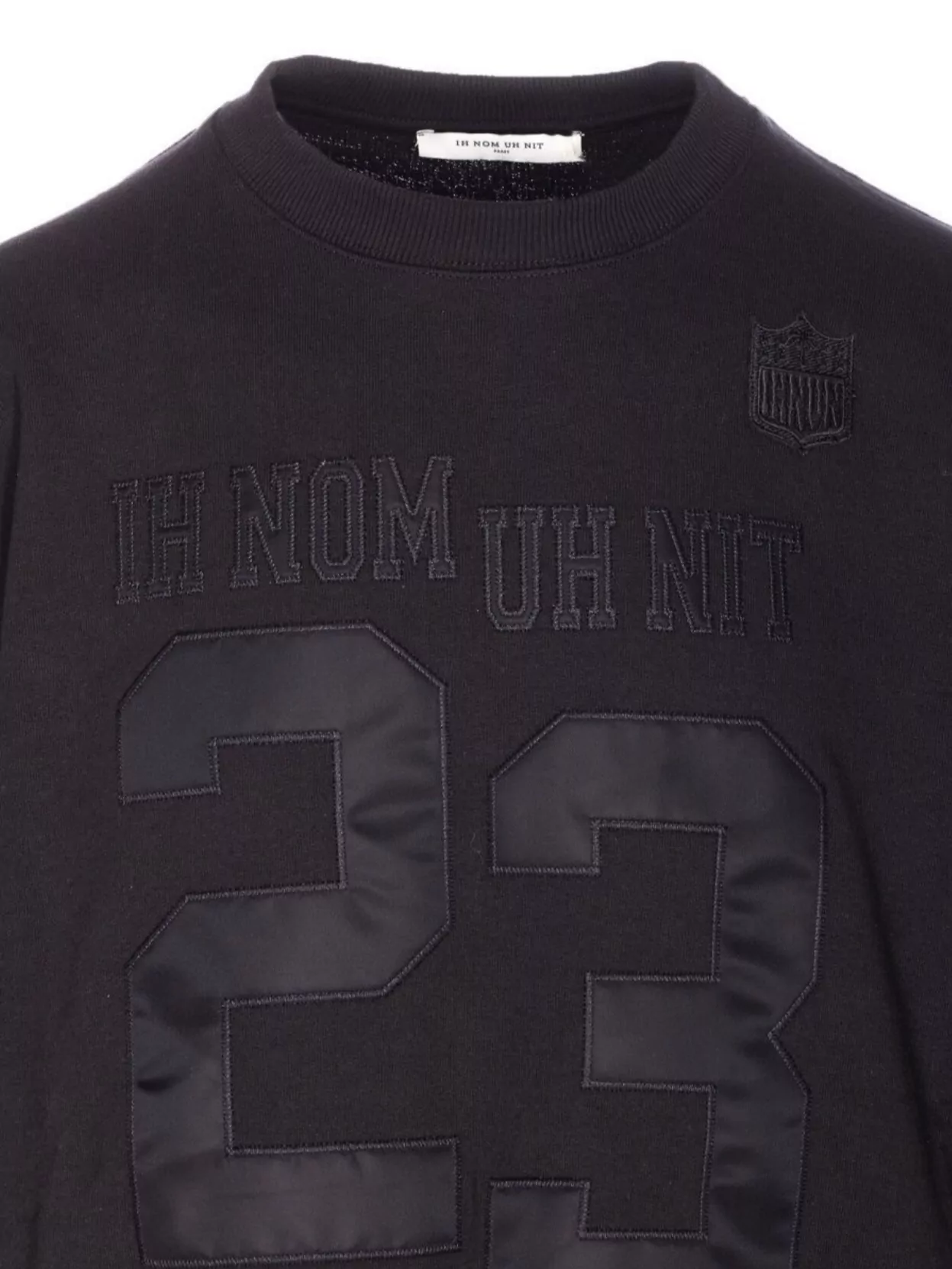 Ih Nom Uh Nit Crewneck Long Sleeve Number Print Sweatshirt