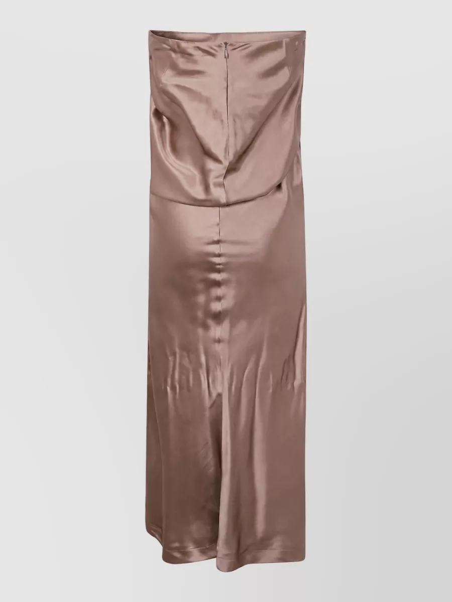 Entire Studios Silk Midi Skirt