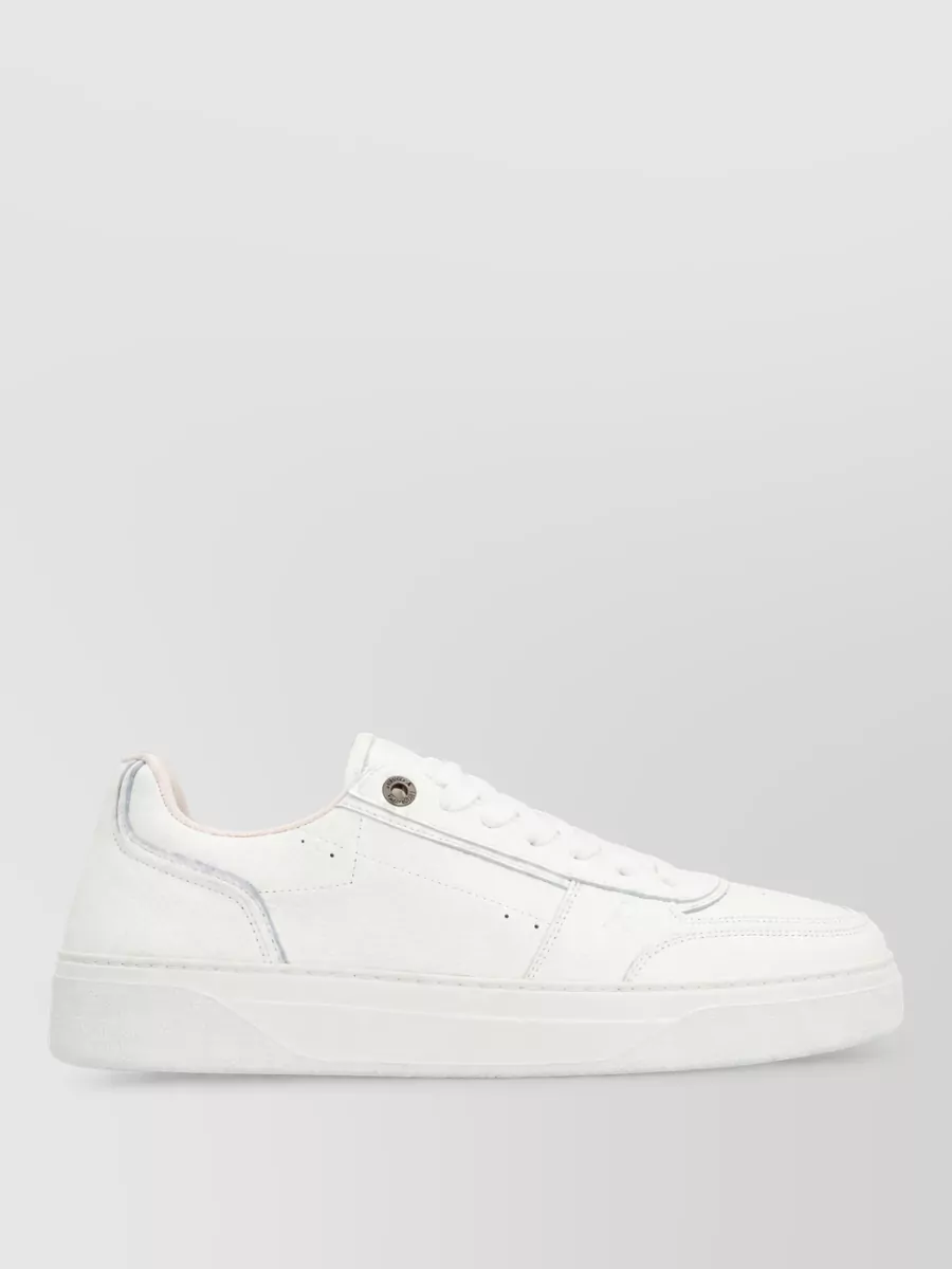 Represent Leather Low-Top Sneakers