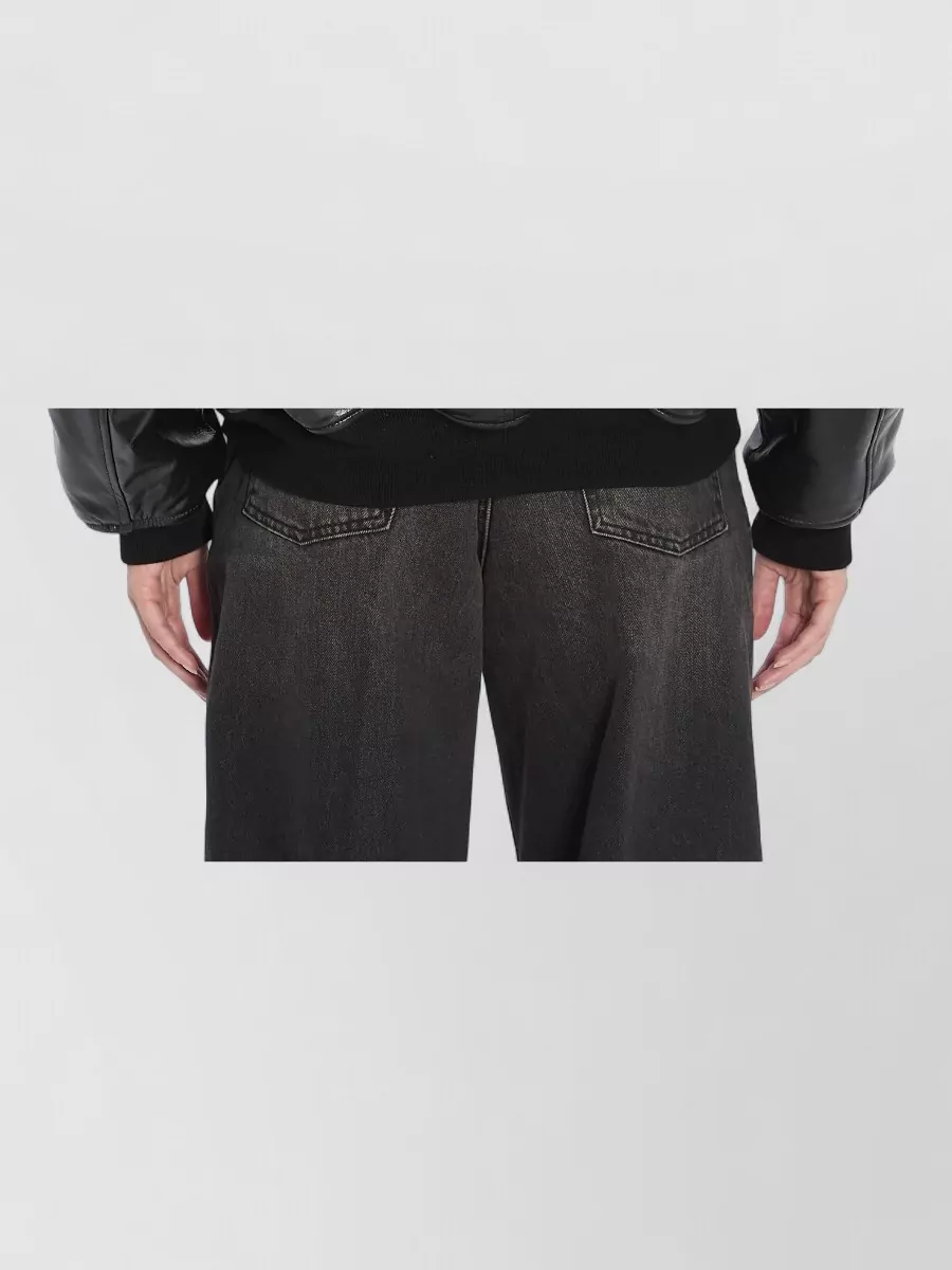 Salvatore Santoro Leather Bomber Jacket