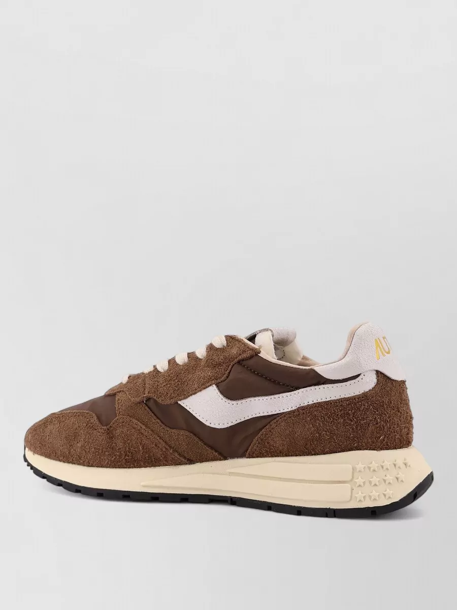 Autry Reelwind Low Sneakers Suede Nylon Inserts