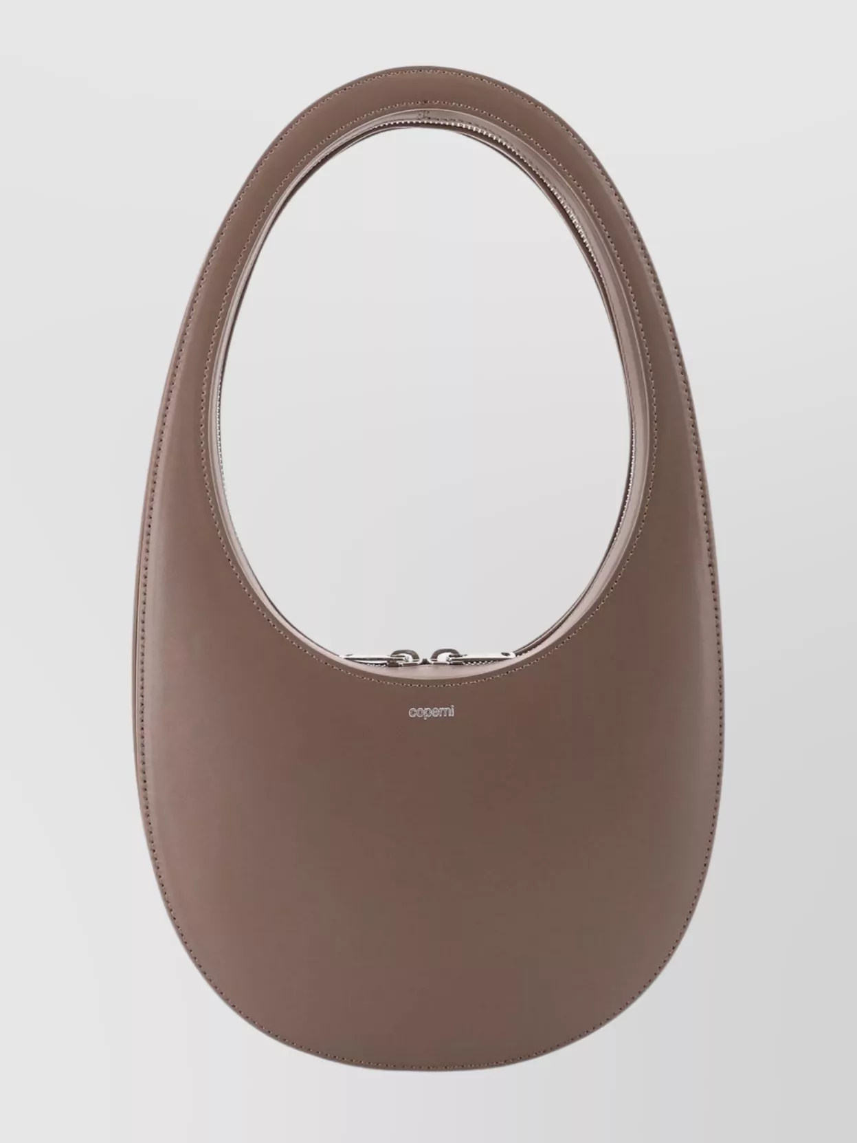 Coperni Curved Leather Shoulder Bag Handle