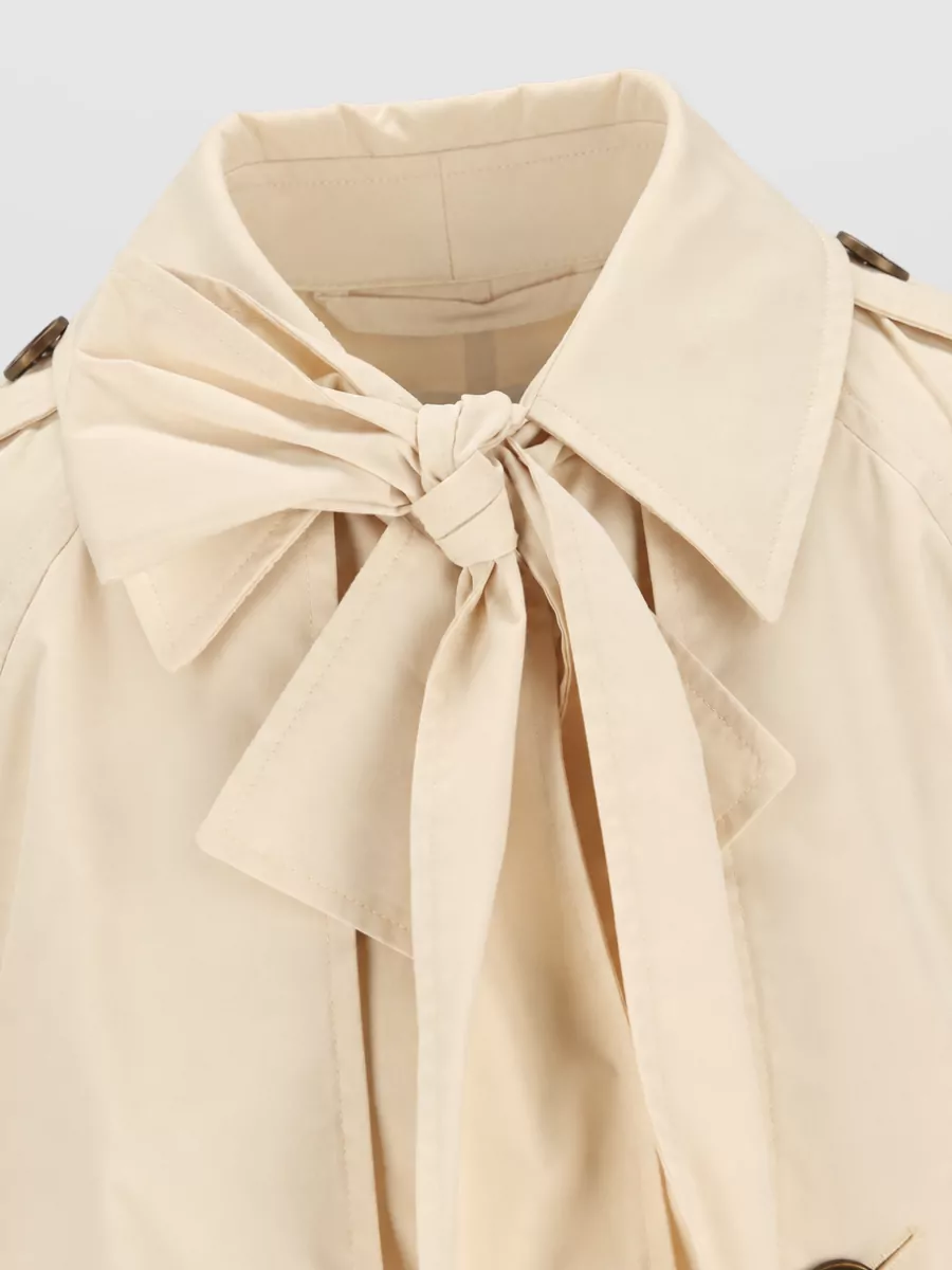 Burberry Double-Breasted Belted Trench Coat
