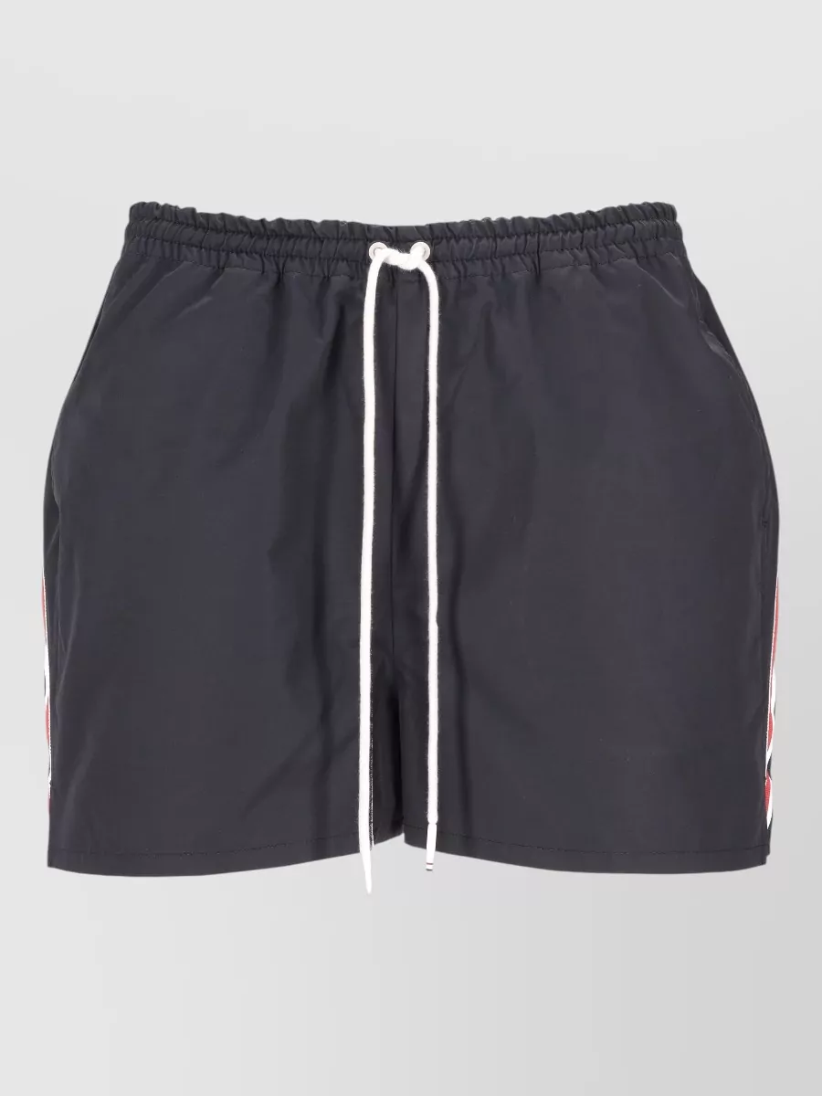 Thom Browne knee-length track shorts
