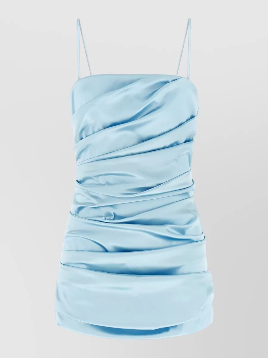 Dolce&Gabbana Draped sleeveless mini dress