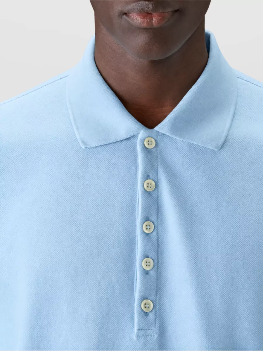 Thom Browne Striped Cotton Polo Shirt