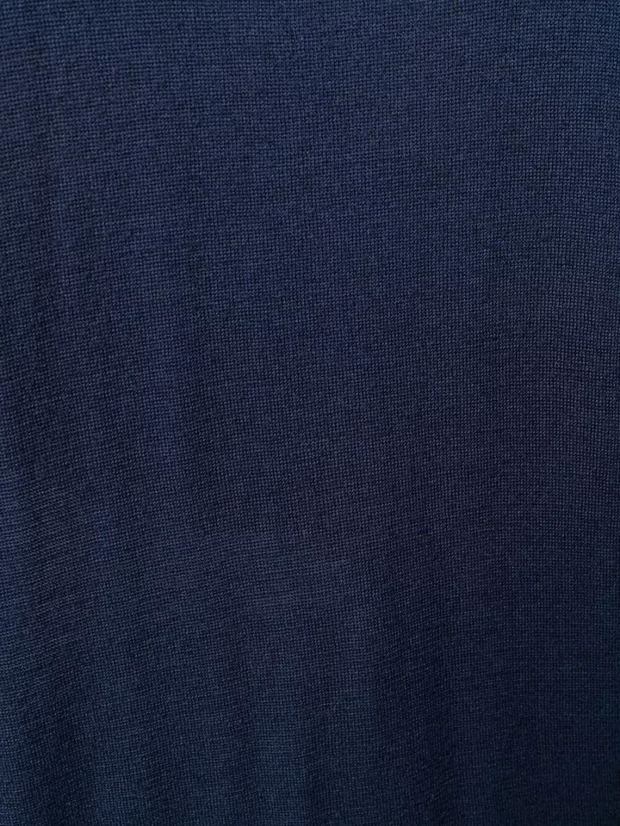 La Rose Merino Wool Fine-Knit Longline 3/4-Sleeve Tunic