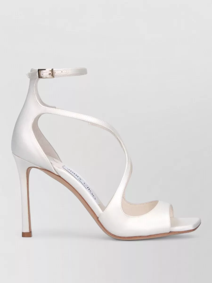 Jimmy Choo Sandal High Heel Open Toe Ankle Strap