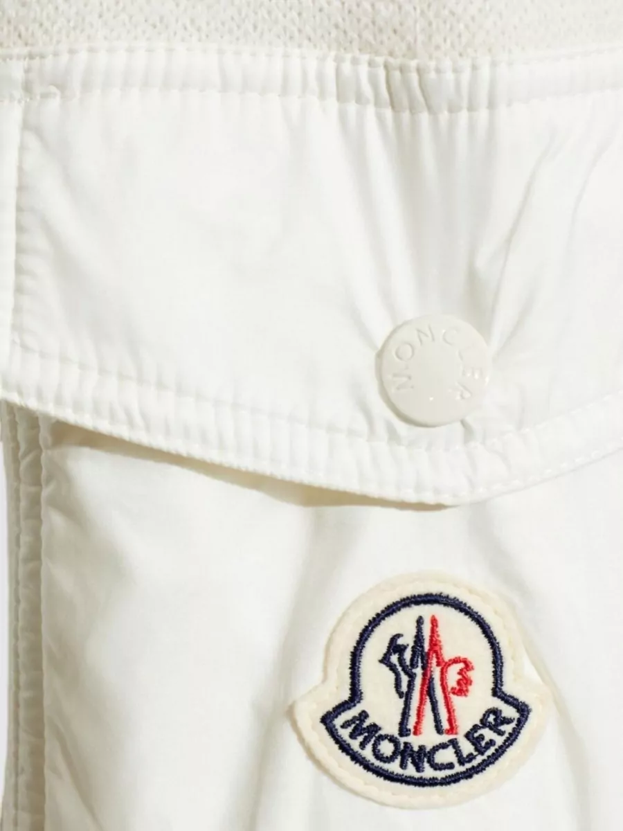 Moncler Virgin Wool Ribbed Crewneck Sweater