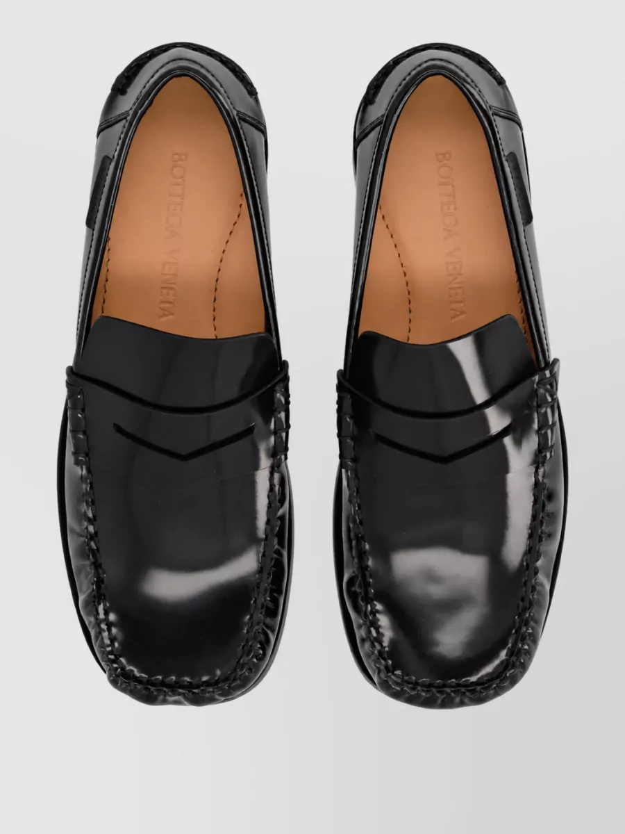 Bottega Veneta Calf Leather Truman Moccasins