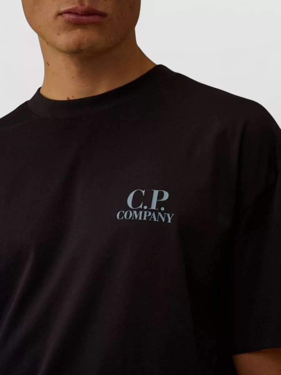 C.p. Company Logo Cotton T-Shirt