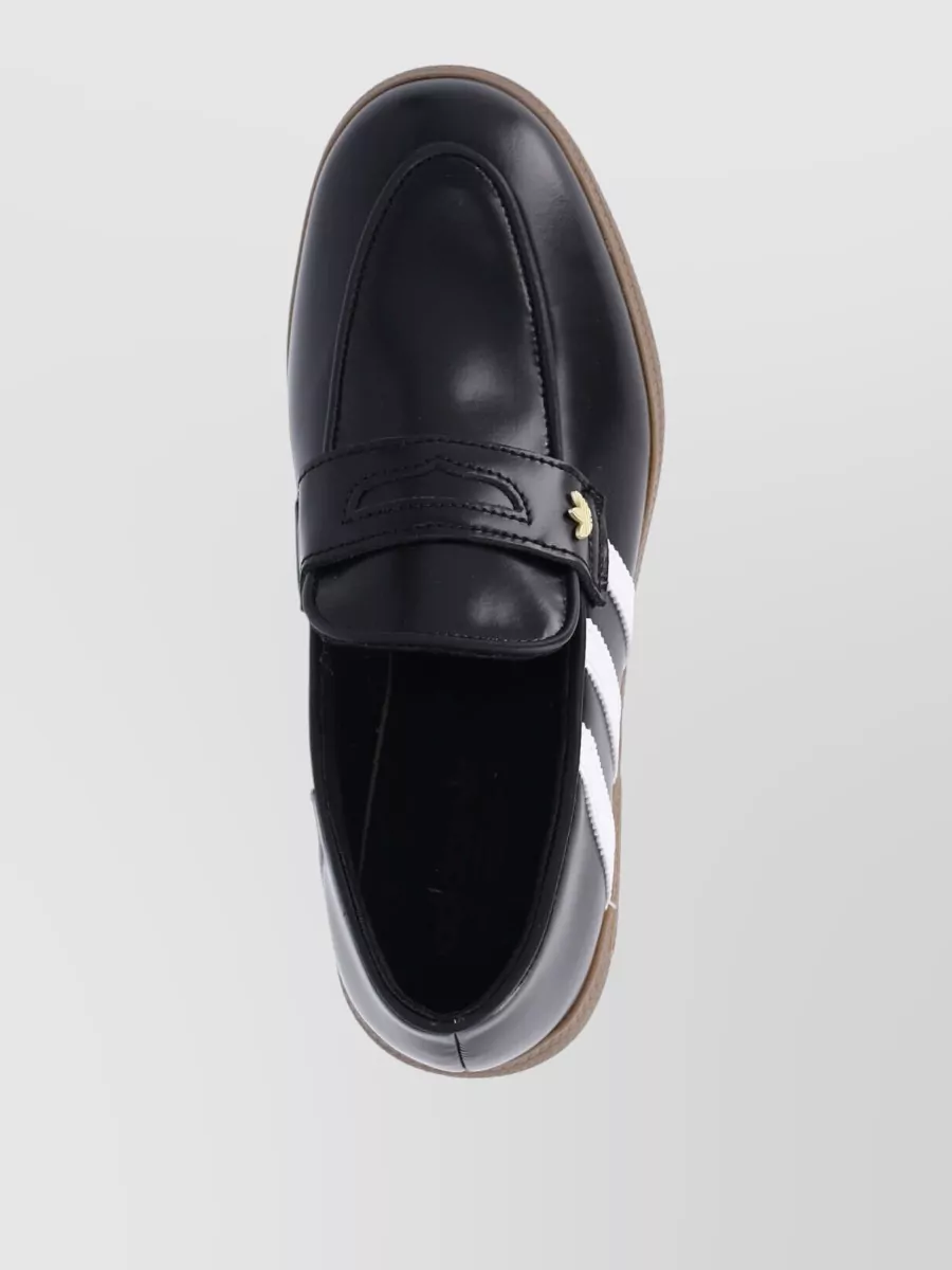 Adidas Leather Slip-On Sneakers