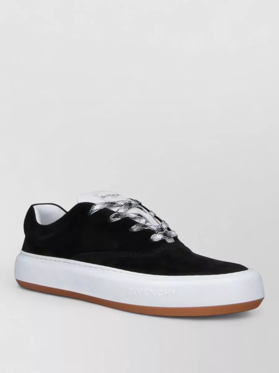 Givenchy leather low-top lace-up sneakers