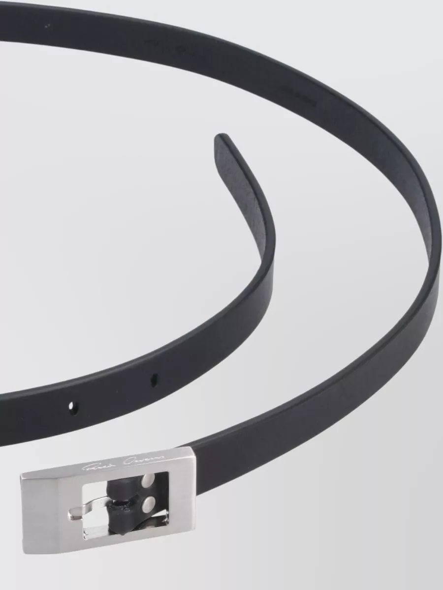 Rick Owens Leather Belt