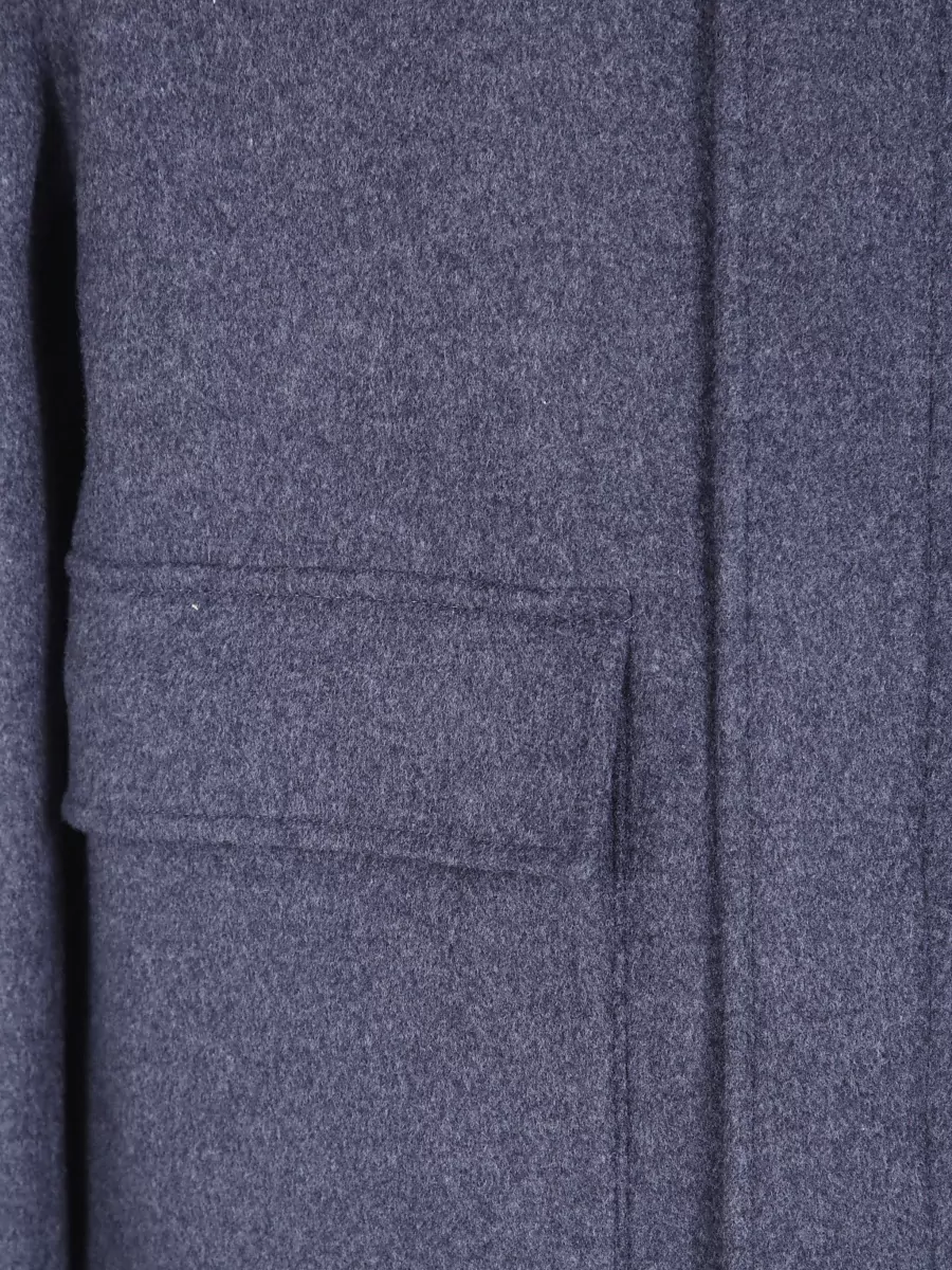 Brunello Cucinelli Wool Cashmere Single Breasted Coat