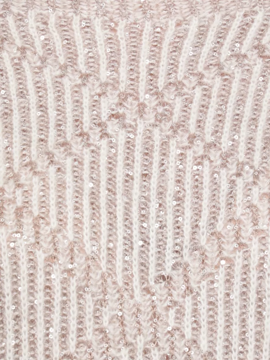 D.exterior Crewneck Long-Sleeve Sweater