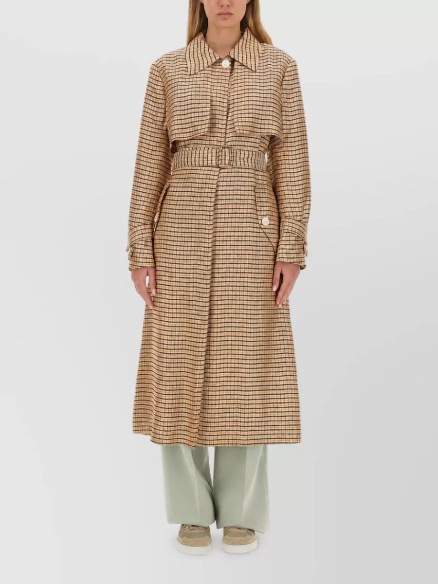 Lanvin belted trench coat