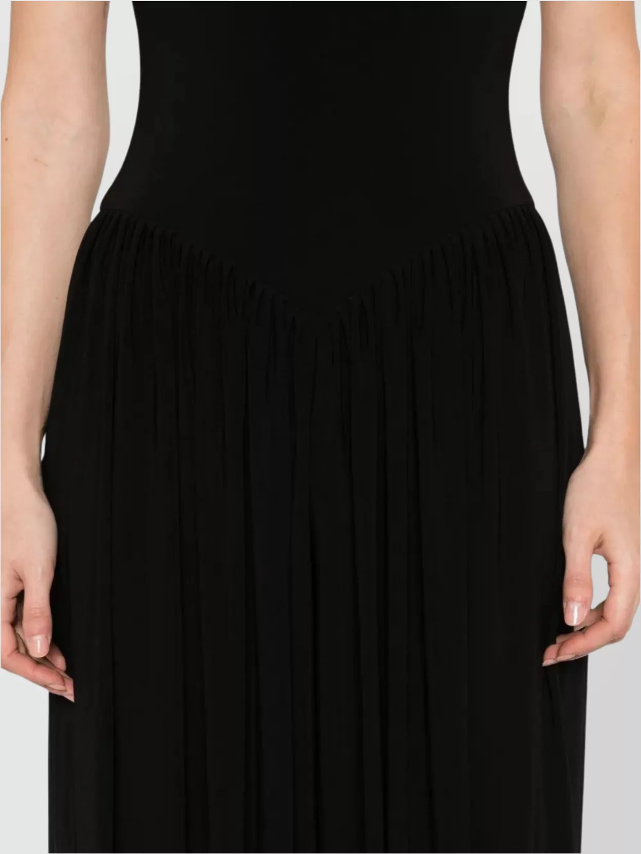 Norma Kamali Ankle Length Halterneck Wide Leg Trousers
