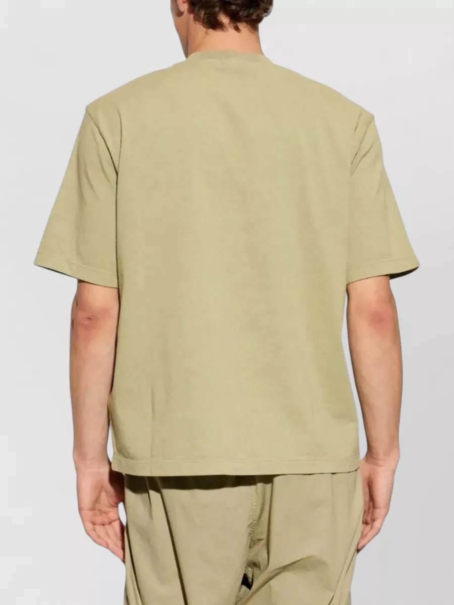 Stone Island Cotton Logo-Patch Short-Sleeve T-Shirt