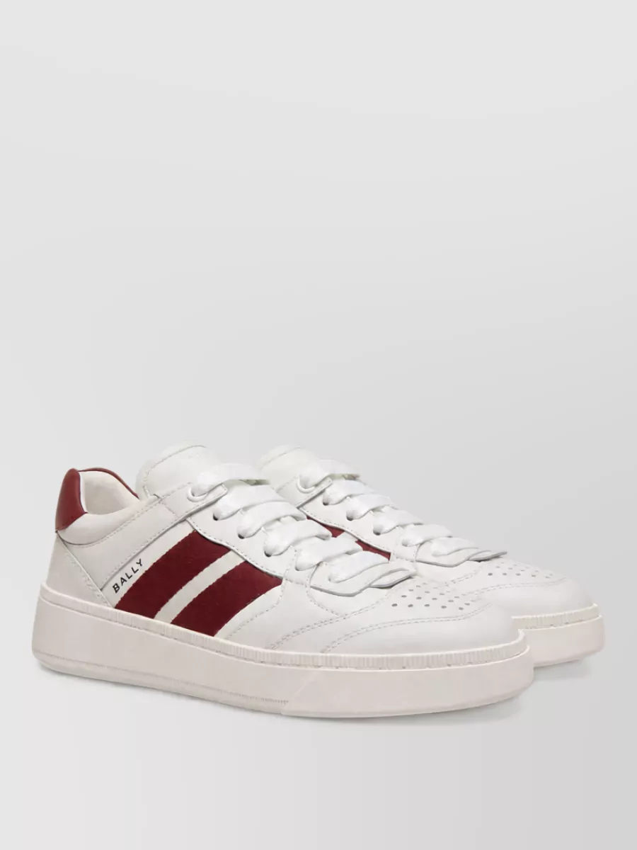Bally leather lace-up sneakers