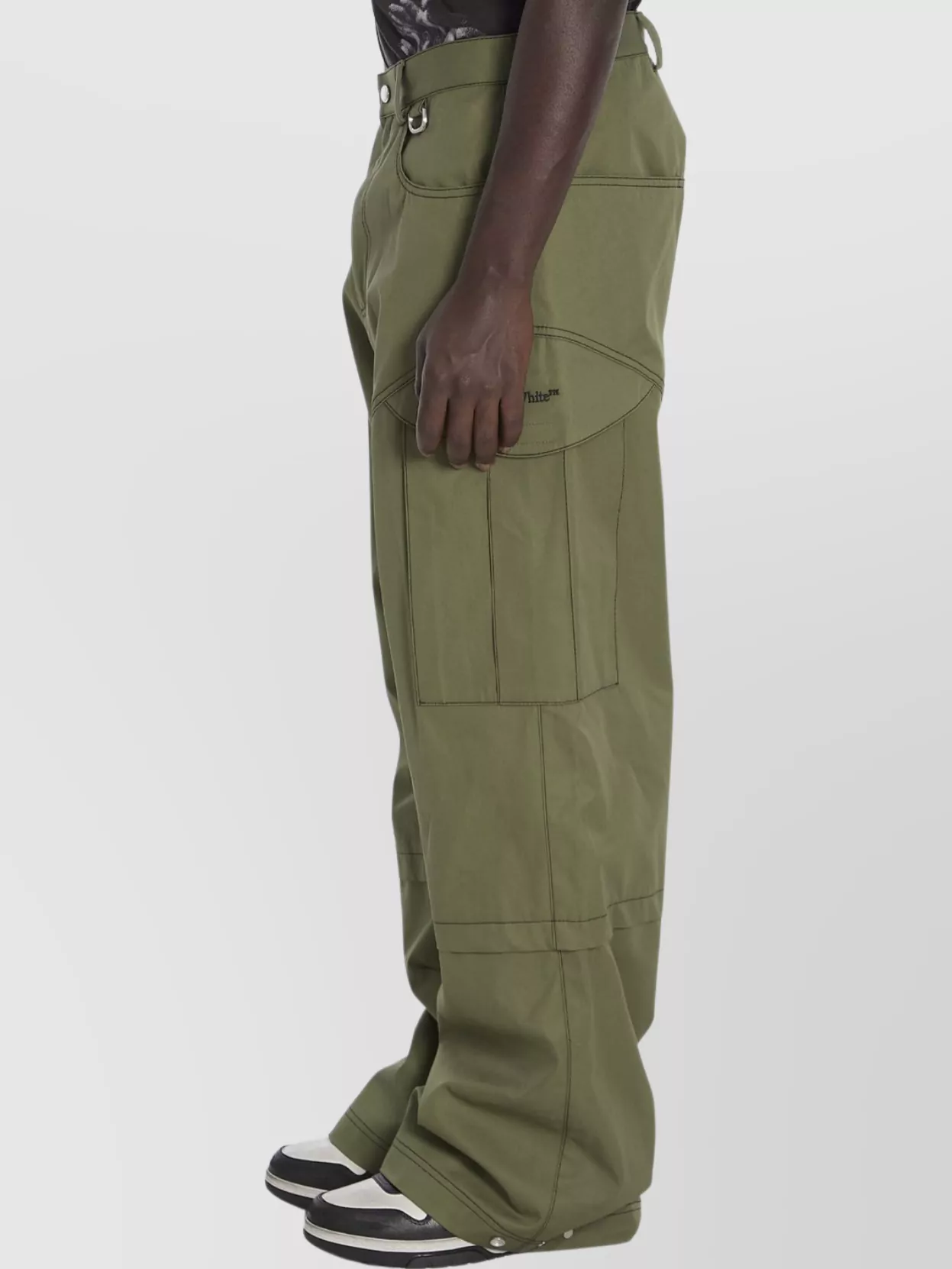 Off-White Military Inspiration Cargo Pants Cotton