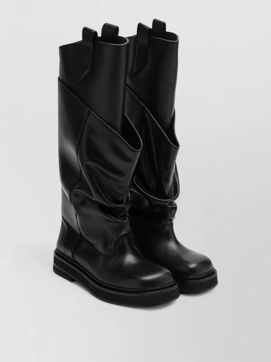 The Attico leather boots