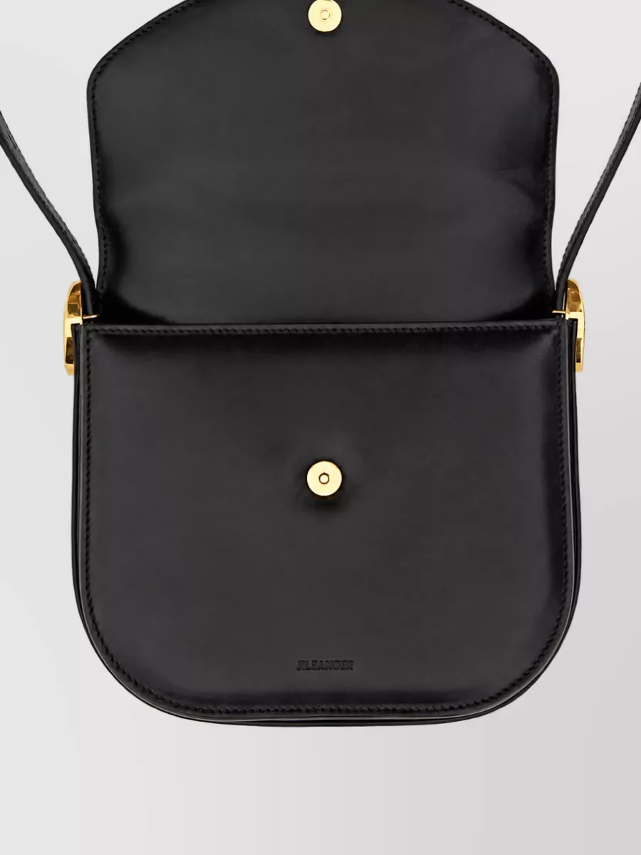 Jil Sander Na Leather Crossbody Bag