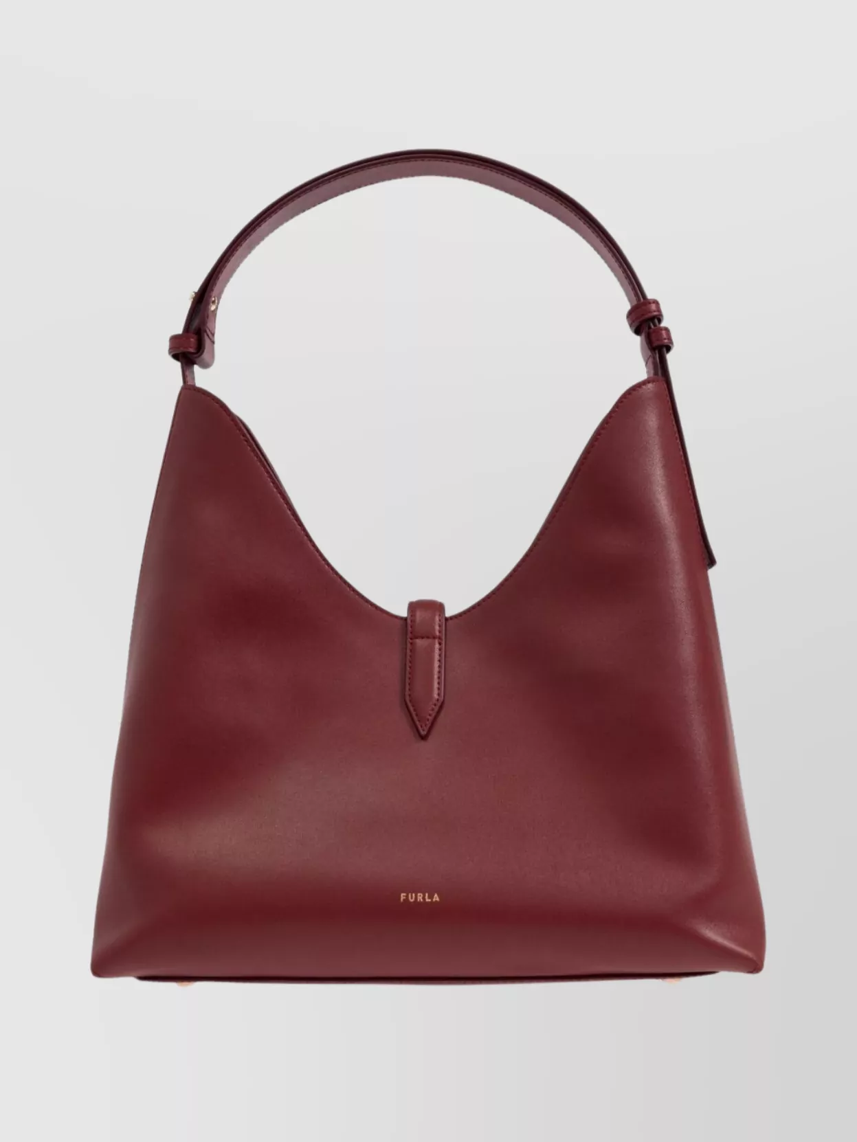 Furla Structured Top Handle Shoulder Bag