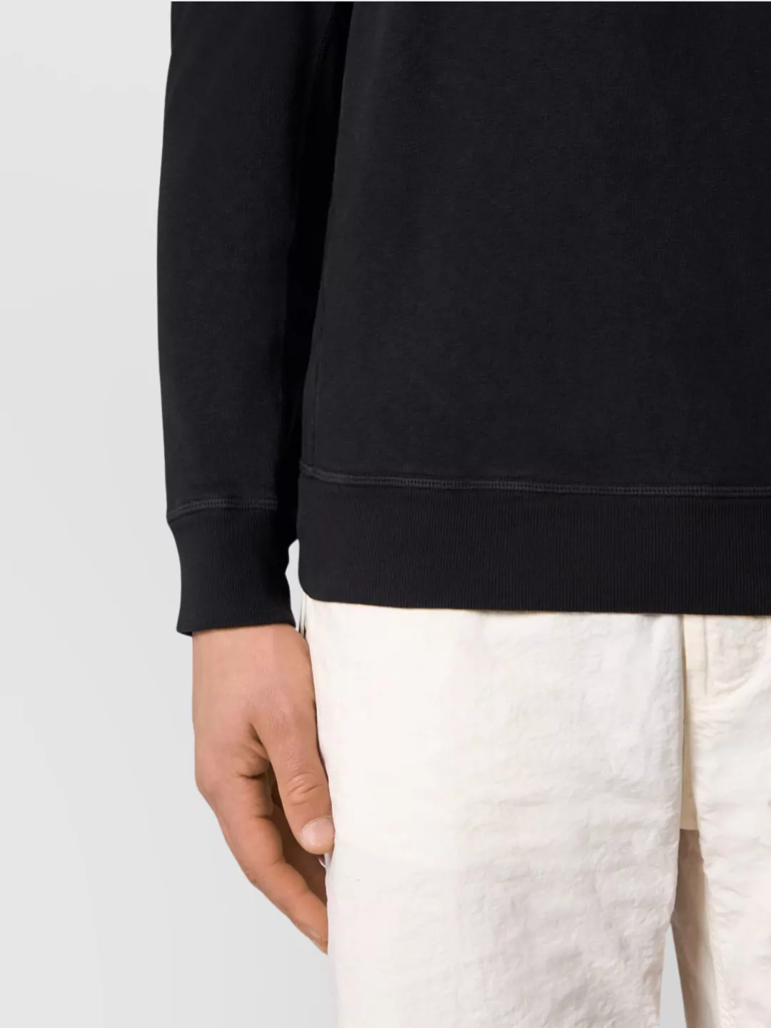 Stone Island Crew Neck Badge Sweatshirt