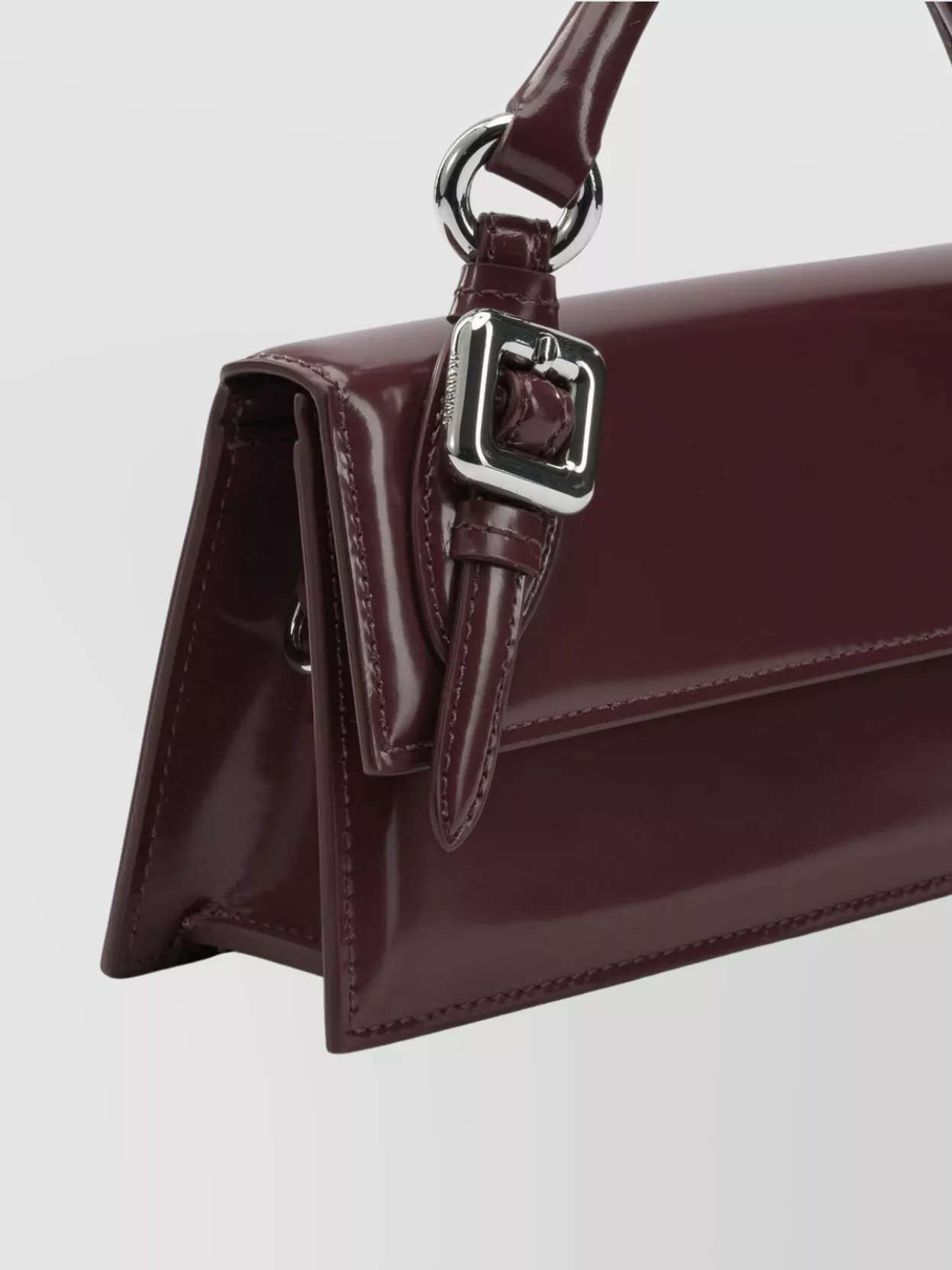 Jacquemus Long Shoulder Bag Featuring Buckle Detail