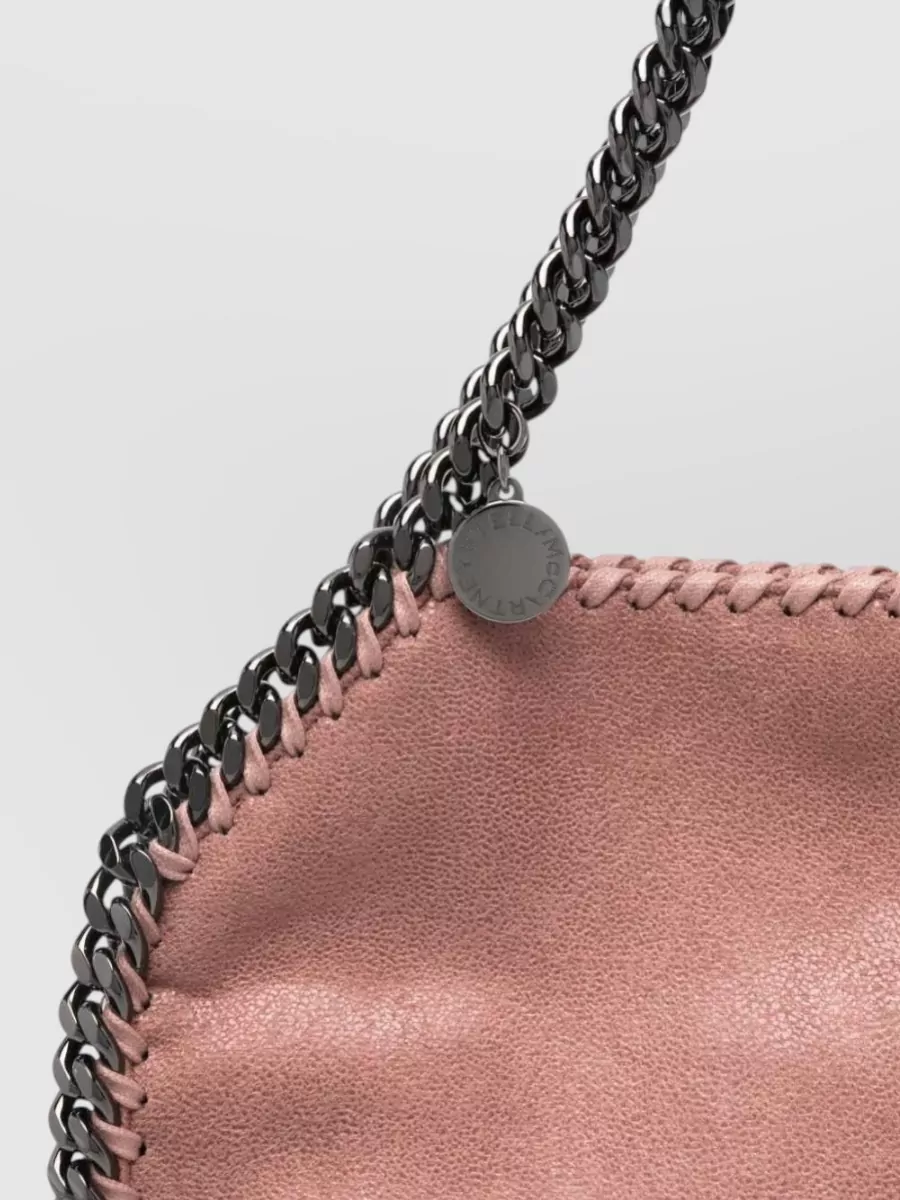 Stella Mccartney Siena Shaggy Deer Mini Chain Tote Bag