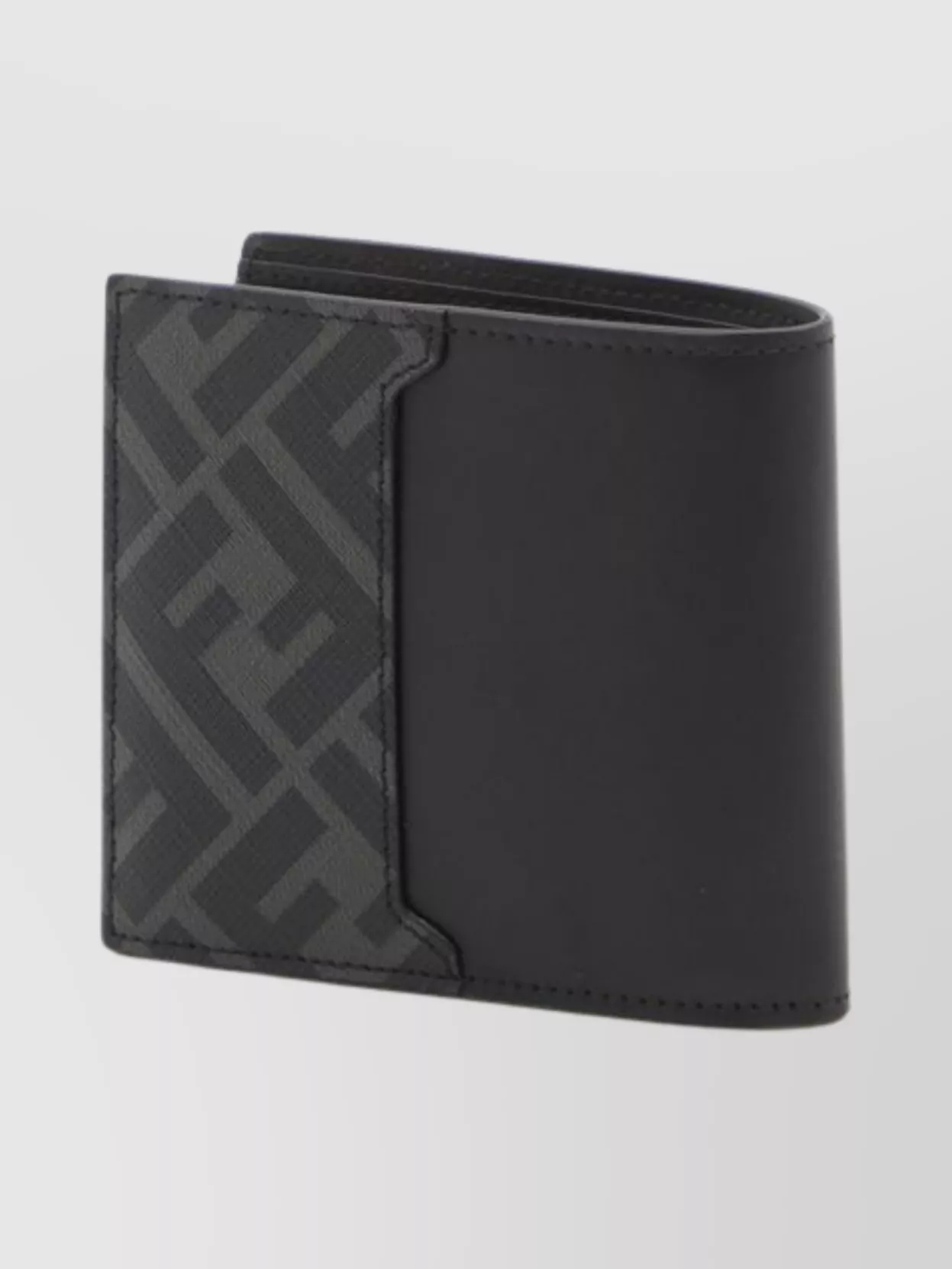 Fendi Bifold Wallet With Ff Canvas Design