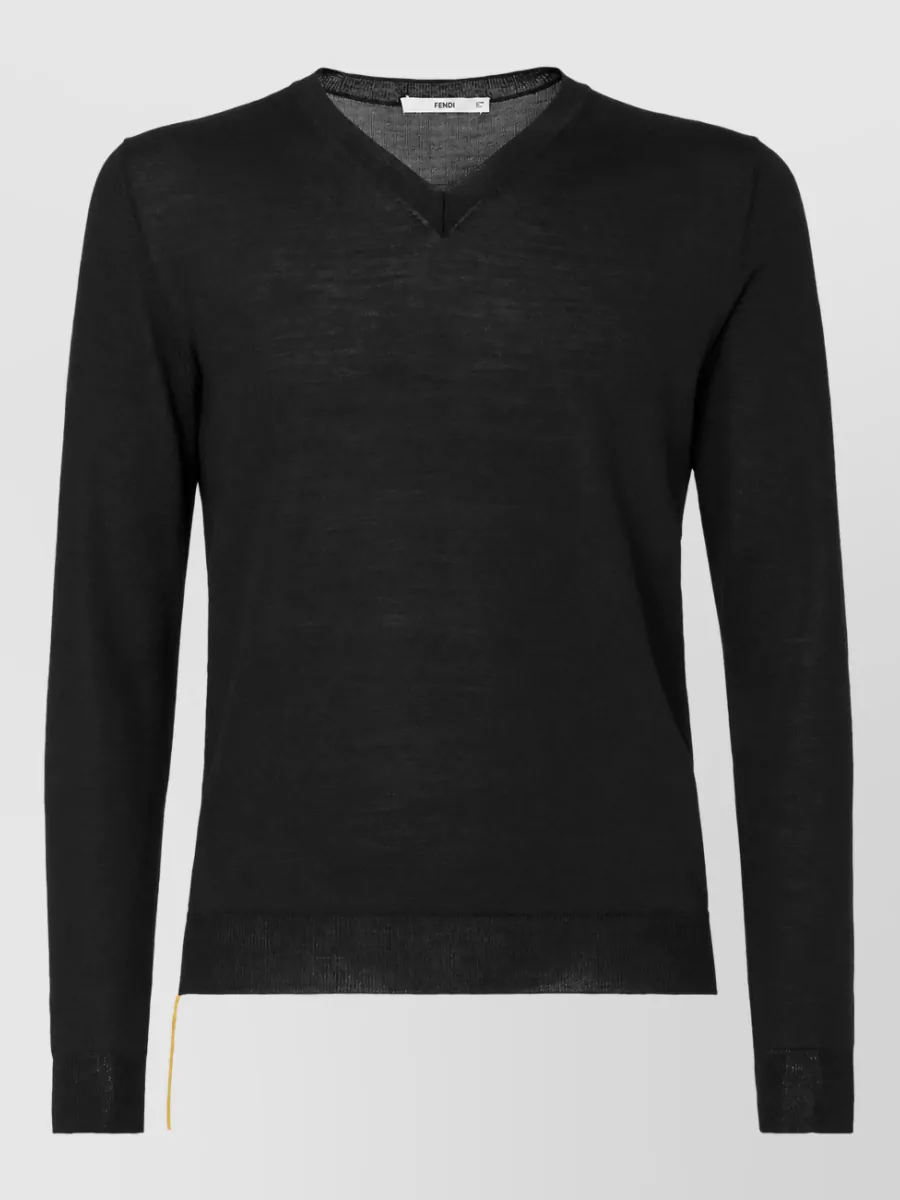Fendi Wool crew-neck jumper