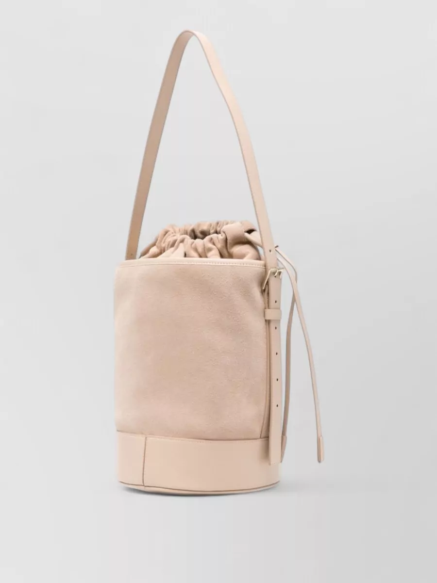 Fabiana Filippi Suede Bucket Bag