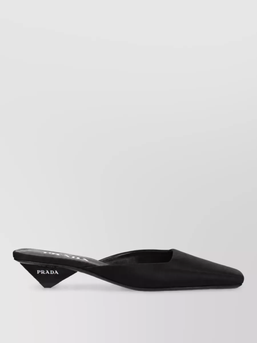 Prada Silk Mules